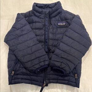 Patagonia Kids Navy Puffer Jacket